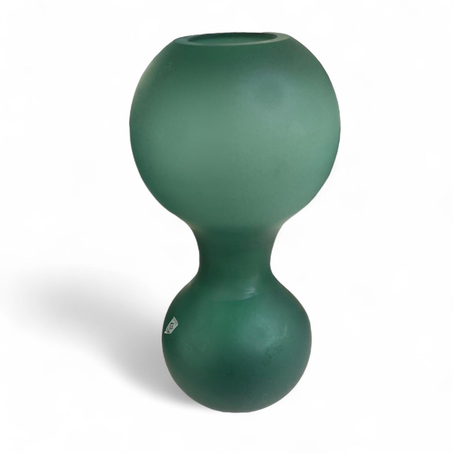 CIVE (MADE IN ITALY) Vaso 15,5x35cm Vetro Verde