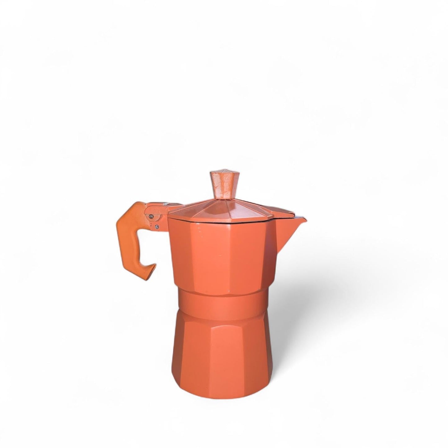 BRANDANI Caffettiera/Moka 1 Tazza Acciaio Arancione