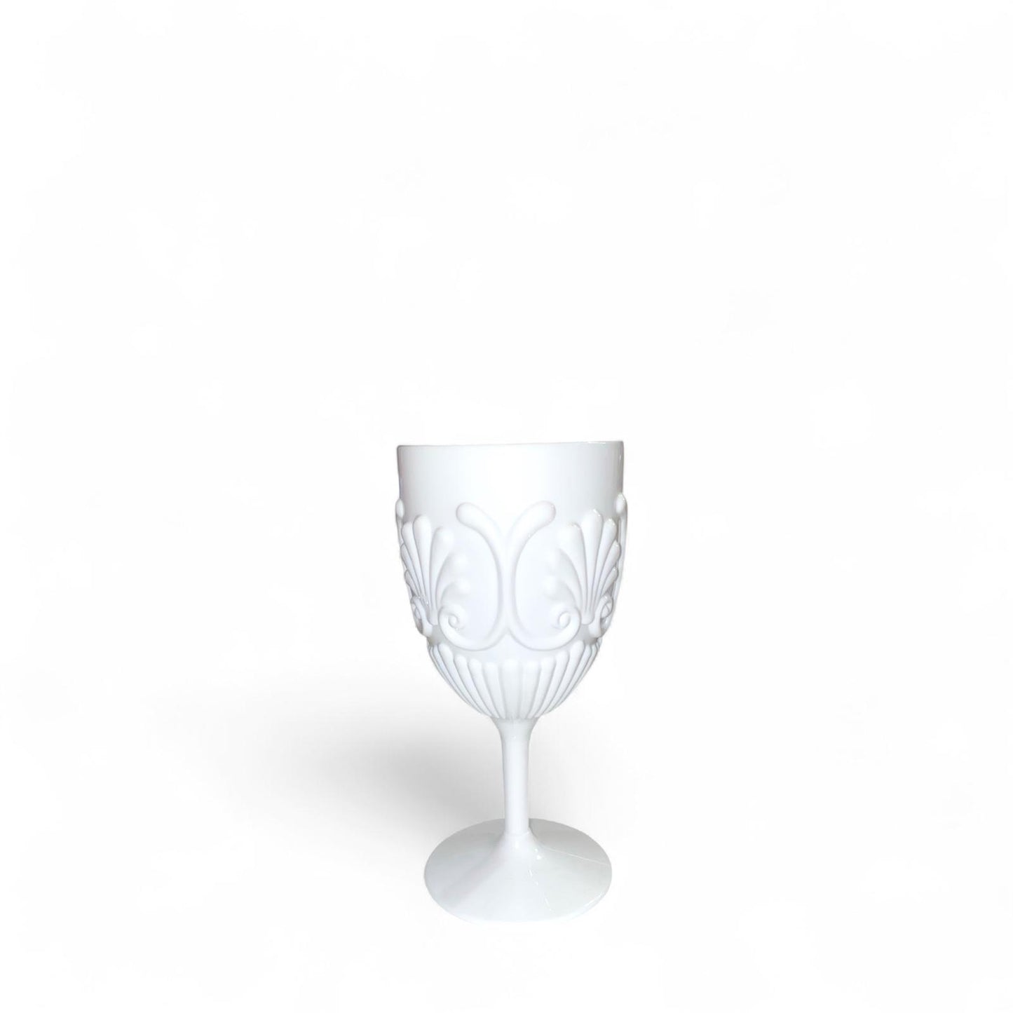 SHERATONN Set 6 Calici 9x18,7cm Plastica Bianca