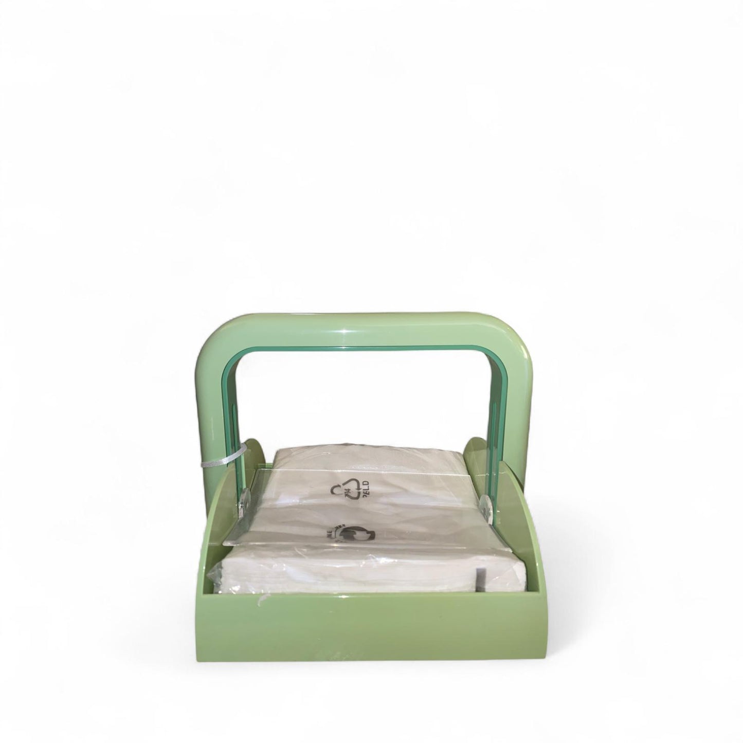 GUZZINI Porta Tovaglioli 21,7x17,5x17cm Plastica Verde