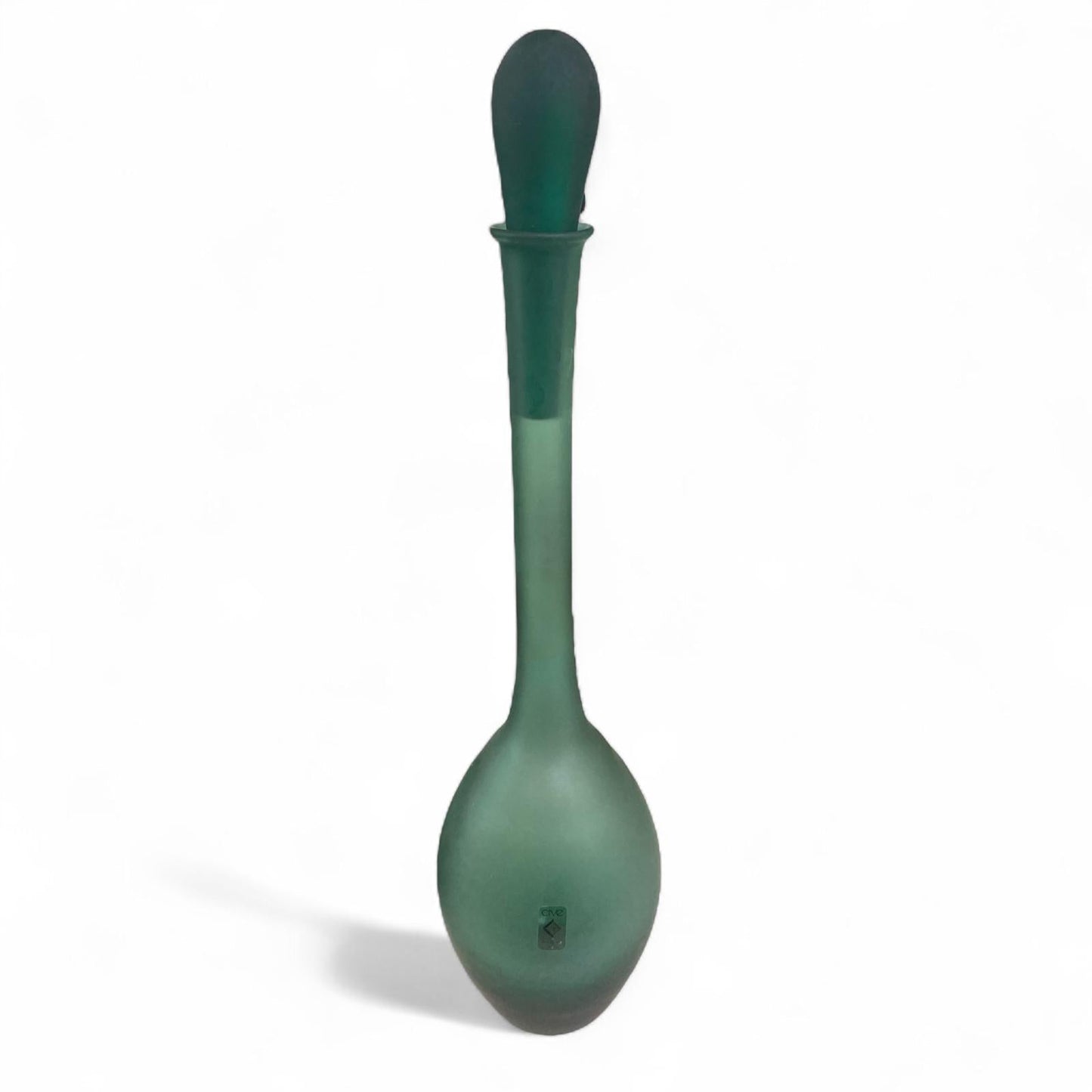 CIVE (MADE IN ITALY) Bottiglia/Vaso 11x44,5cm Vetro Verde